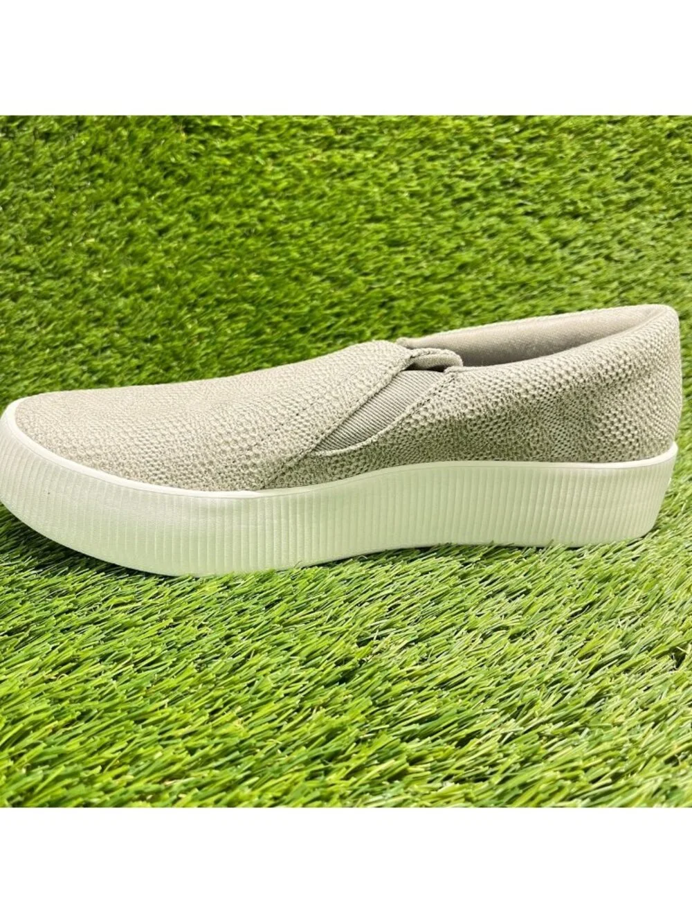 Allbirds Lounger Lift Womens Size 9.5 Gray Casual Knit Slip On Shoes Sneakers